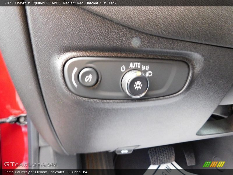 Radiant Red Tintcoat / Jet Black 2023 Chevrolet Equinox RS AWD