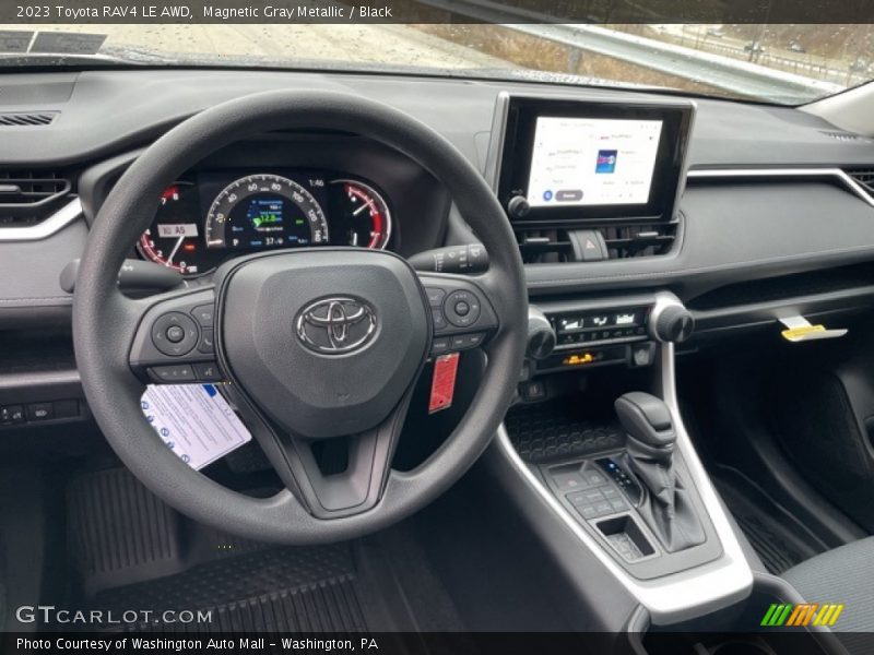 Magnetic Gray Metallic / Black 2023 Toyota RAV4 LE AWD