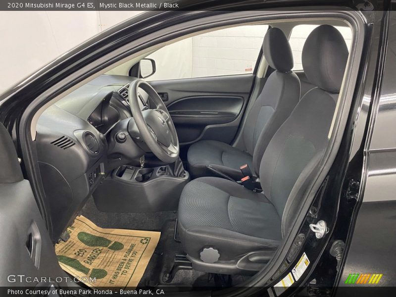 Front Seat of 2020 Mirage G4 ES