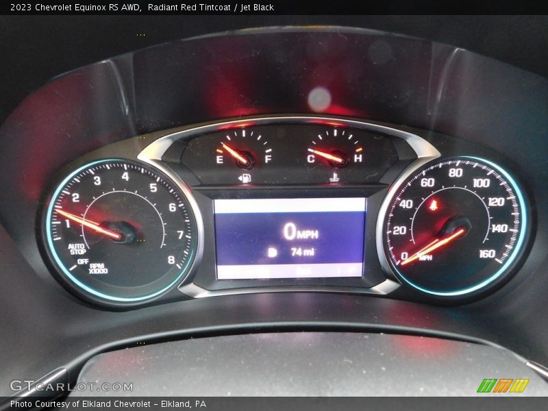 Radiant Red Tintcoat / Jet Black 2023 Chevrolet Equinox RS AWD