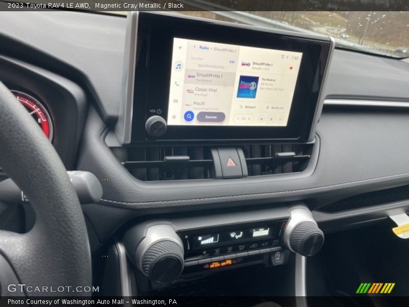 Magnetic Gray Metallic / Black 2023 Toyota RAV4 LE AWD