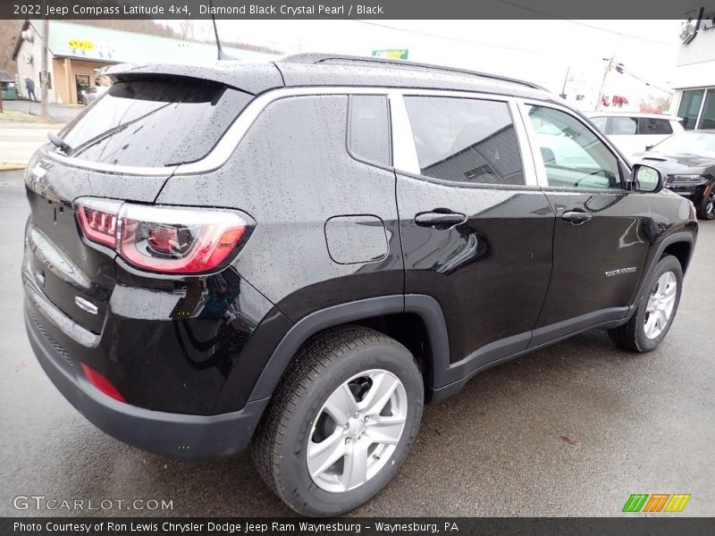 Diamond Black Crystal Pearl / Black 2022 Jeep Compass Latitude 4x4