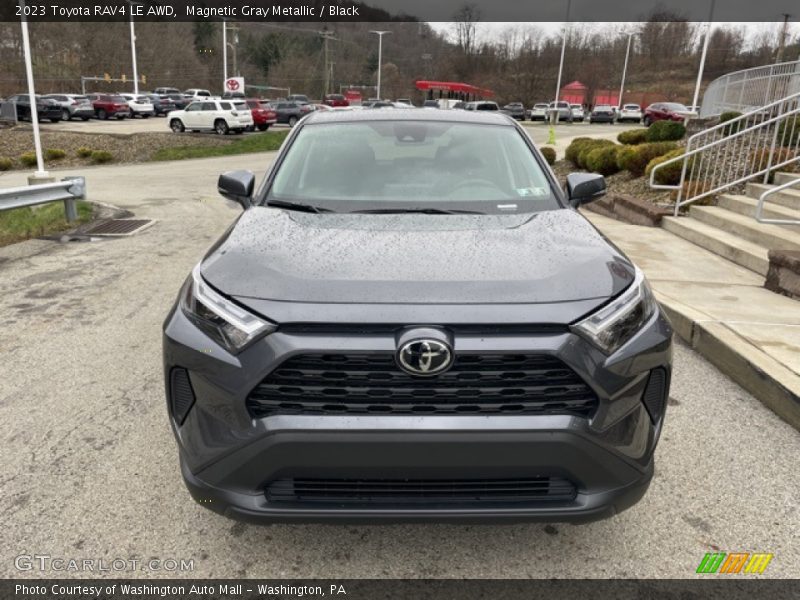 Magnetic Gray Metallic / Black 2023 Toyota RAV4 LE AWD