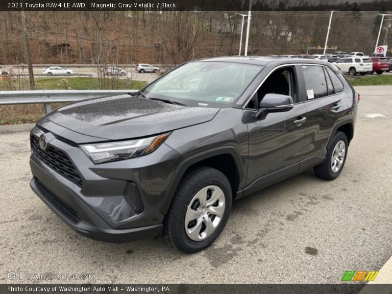 Magnetic Gray Metallic / Black 2023 Toyota RAV4 LE AWD