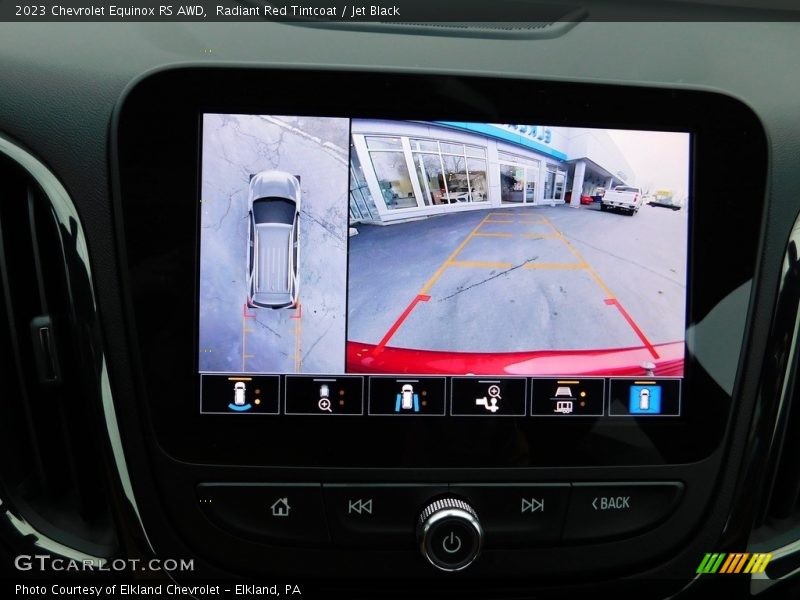 Radiant Red Tintcoat / Jet Black 2023 Chevrolet Equinox RS AWD