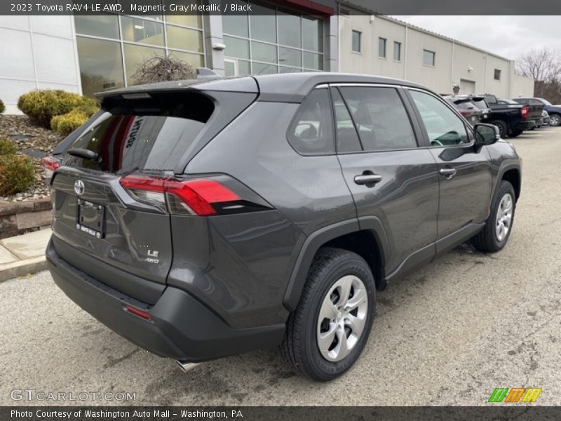 Magnetic Gray Metallic / Black 2023 Toyota RAV4 LE AWD