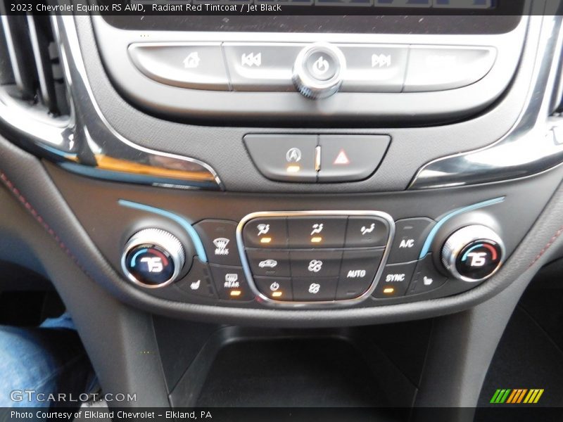 Radiant Red Tintcoat / Jet Black 2023 Chevrolet Equinox RS AWD