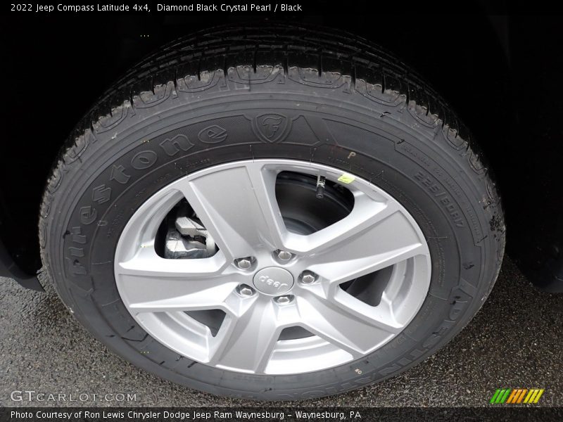 Diamond Black Crystal Pearl / Black 2022 Jeep Compass Latitude 4x4
