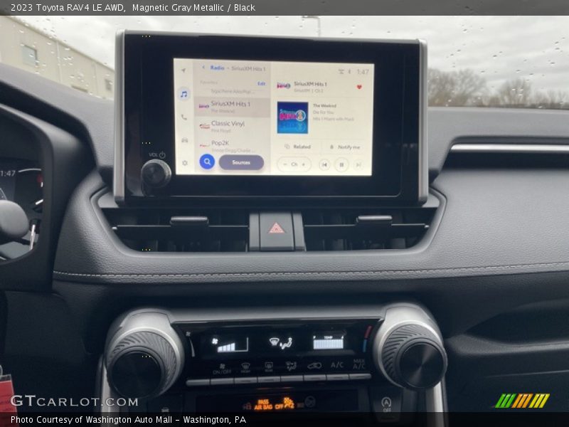 Magnetic Gray Metallic / Black 2023 Toyota RAV4 LE AWD