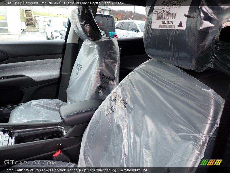 Diamond Black Crystal Pearl / Black 2022 Jeep Compass Latitude 4x4