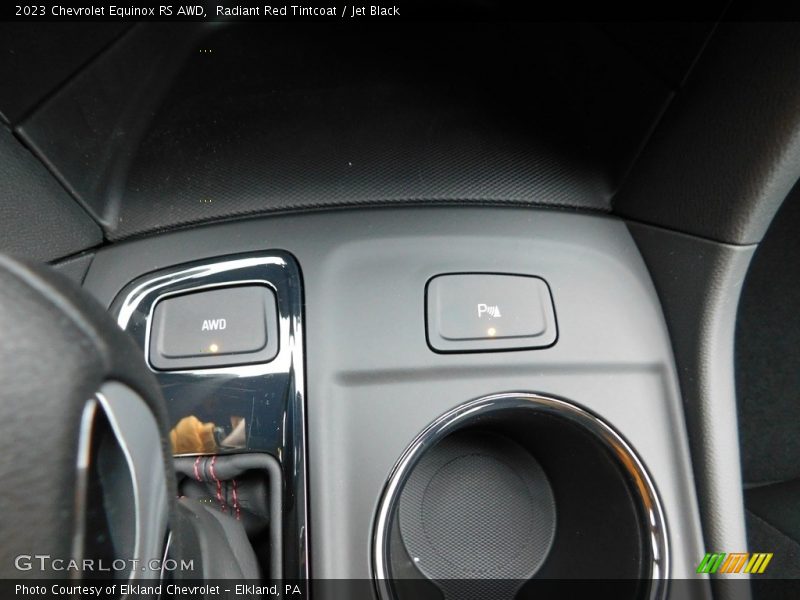 Radiant Red Tintcoat / Jet Black 2023 Chevrolet Equinox RS AWD