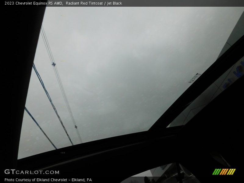 Radiant Red Tintcoat / Jet Black 2023 Chevrolet Equinox RS AWD
