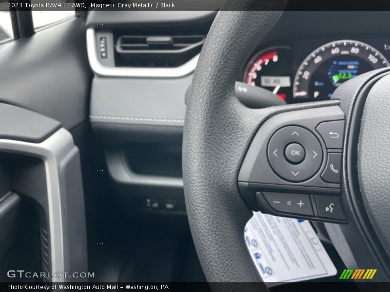 Magnetic Gray Metallic / Black 2023 Toyota RAV4 LE AWD