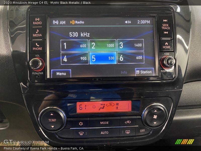 Controls of 2020 Mirage G4 ES