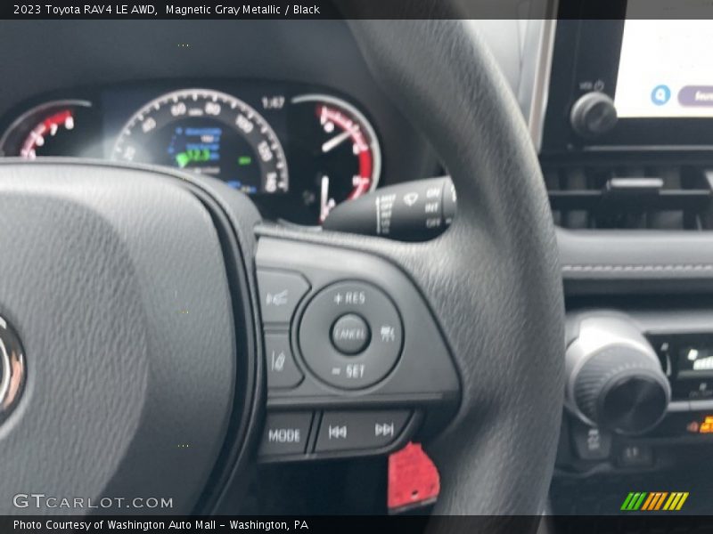 Magnetic Gray Metallic / Black 2023 Toyota RAV4 LE AWD