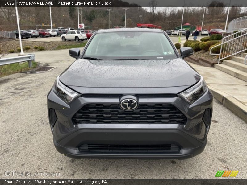 Magnetic Gray Metallic / Black 2023 Toyota RAV4 LE AWD