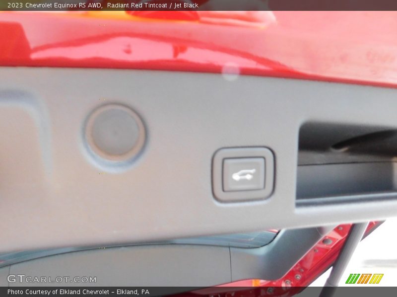 Radiant Red Tintcoat / Jet Black 2023 Chevrolet Equinox RS AWD