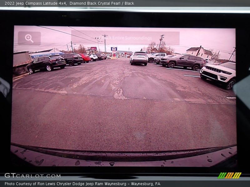 Diamond Black Crystal Pearl / Black 2022 Jeep Compass Latitude 4x4