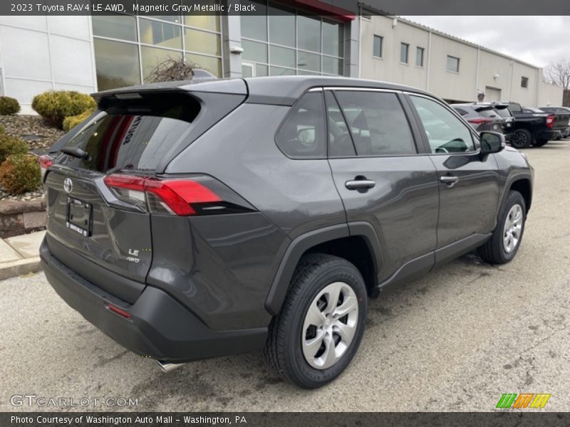 Magnetic Gray Metallic / Black 2023 Toyota RAV4 LE AWD