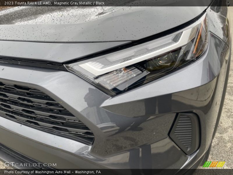 Magnetic Gray Metallic / Black 2023 Toyota RAV4 LE AWD