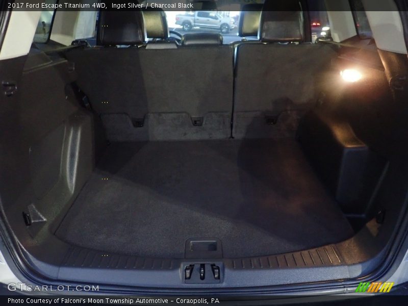 Ingot Silver / Charcoal Black 2017 Ford Escape Titanium 4WD