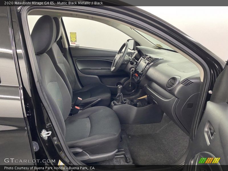 Front Seat of 2020 Mirage G4 ES