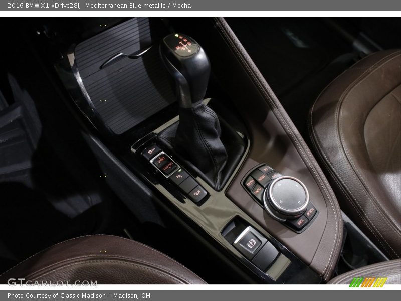 Mediterranean Blue metallic / Mocha 2016 BMW X1 xDrive28i