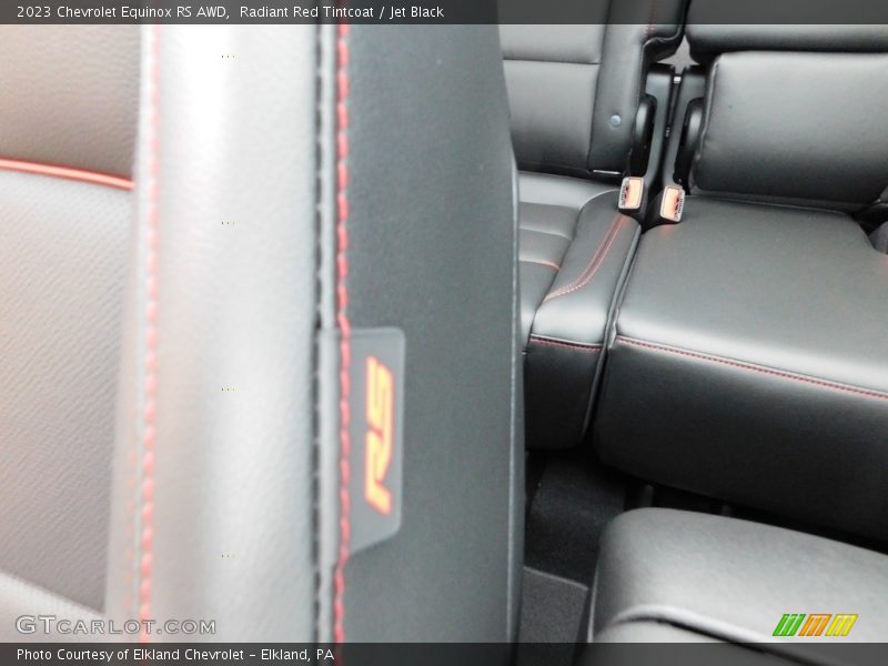 Radiant Red Tintcoat / Jet Black 2023 Chevrolet Equinox RS AWD