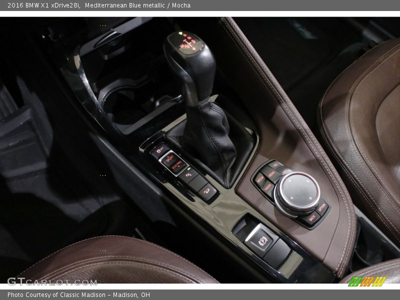 Mediterranean Blue metallic / Mocha 2016 BMW X1 xDrive28i