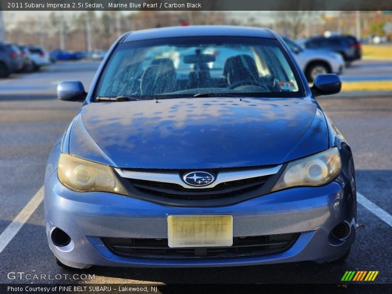 Marine Blue Pearl / Carbon Black 2011 Subaru Impreza 2.5i Sedan