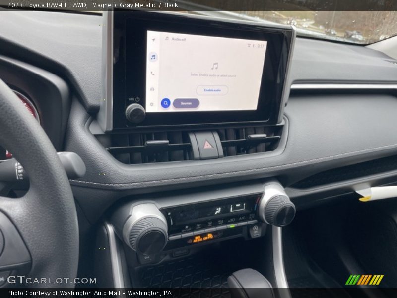 Magnetic Gray Metallic / Black 2023 Toyota RAV4 LE AWD
