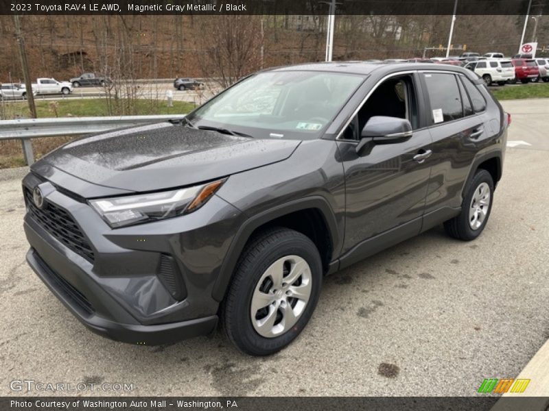 Magnetic Gray Metallic / Black 2023 Toyota RAV4 LE AWD