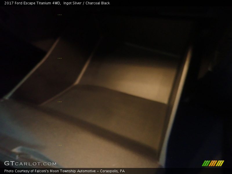 Ingot Silver / Charcoal Black 2017 Ford Escape Titanium 4WD