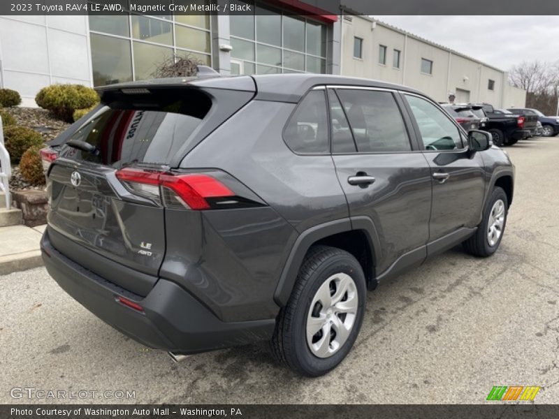 Magnetic Gray Metallic / Black 2023 Toyota RAV4 LE AWD