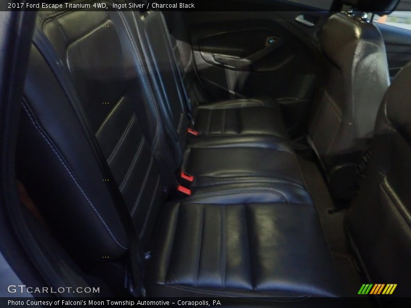 Ingot Silver / Charcoal Black 2017 Ford Escape Titanium 4WD