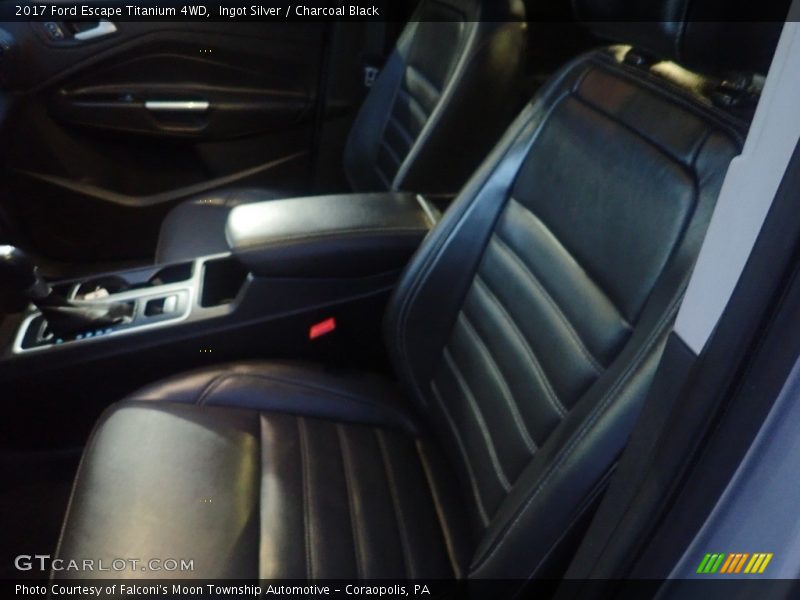 Ingot Silver / Charcoal Black 2017 Ford Escape Titanium 4WD