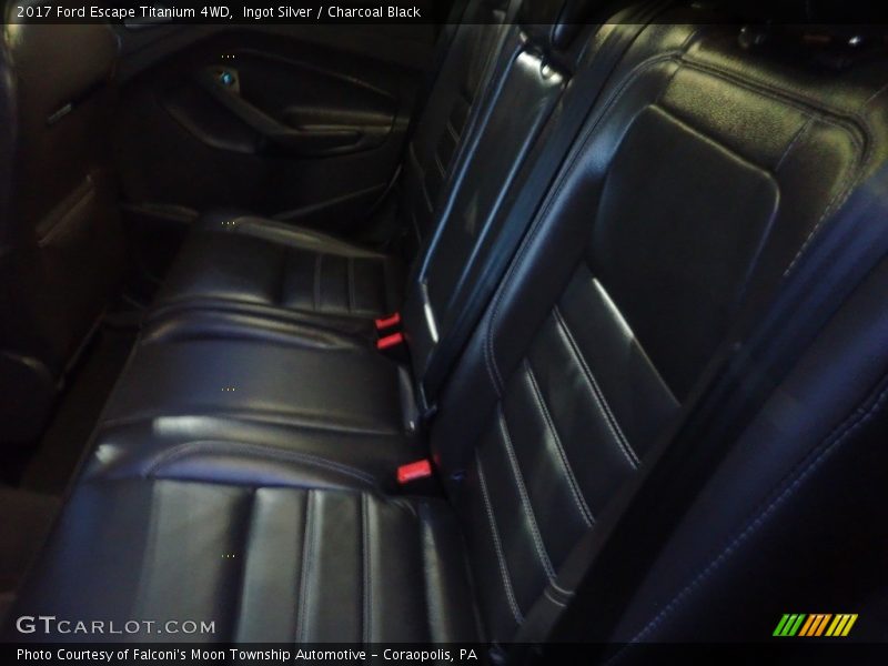 Ingot Silver / Charcoal Black 2017 Ford Escape Titanium 4WD