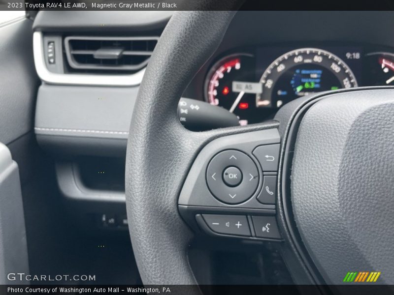 Magnetic Gray Metallic / Black 2023 Toyota RAV4 LE AWD