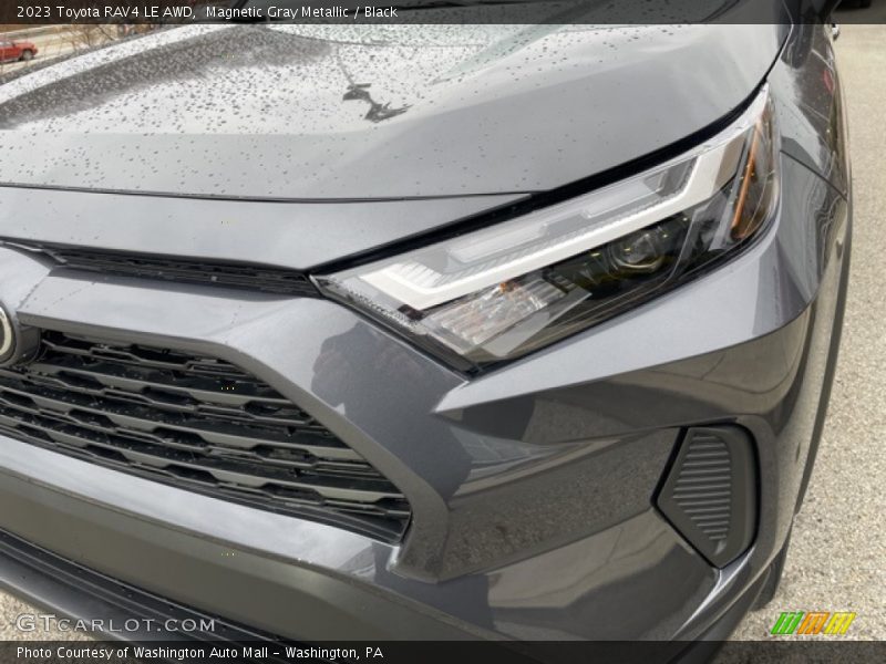 Magnetic Gray Metallic / Black 2023 Toyota RAV4 LE AWD