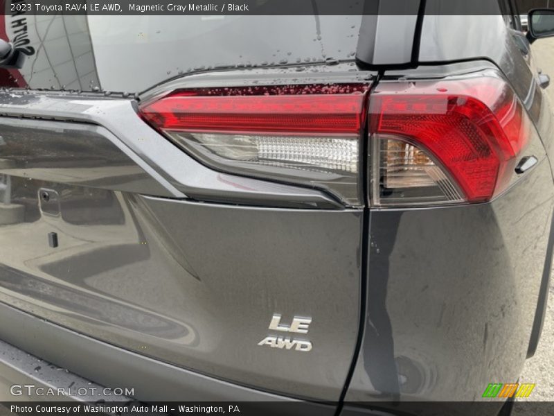 Magnetic Gray Metallic / Black 2023 Toyota RAV4 LE AWD