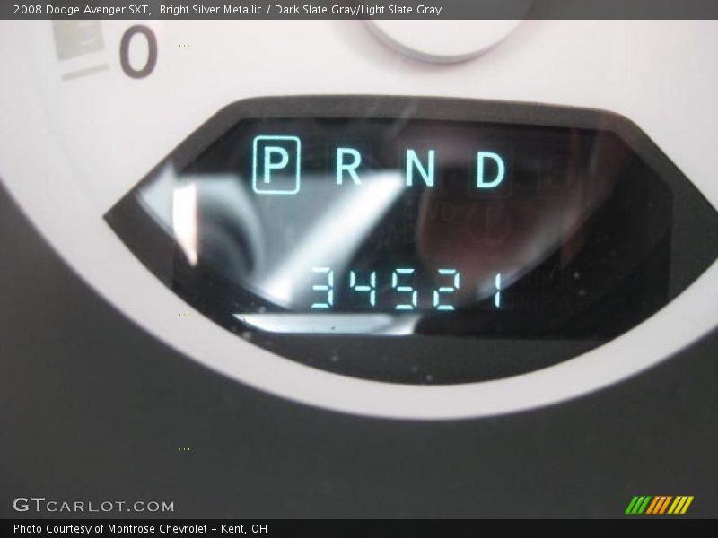Bright Silver Metallic / Dark Slate Gray/Light Slate Gray 2008 Dodge Avenger SXT