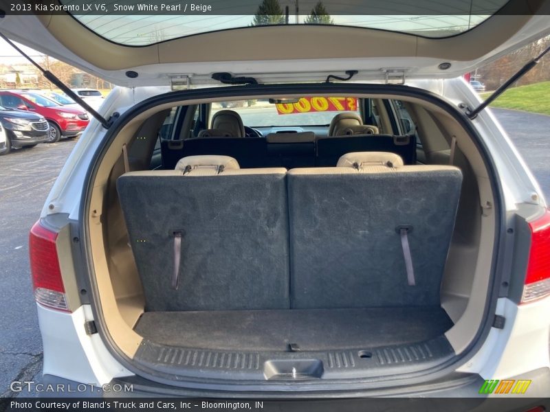 Snow White Pearl / Beige 2013 Kia Sorento LX V6