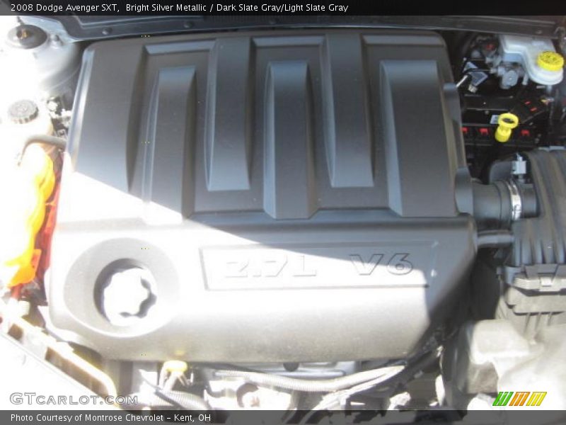 Bright Silver Metallic / Dark Slate Gray/Light Slate Gray 2008 Dodge Avenger SXT