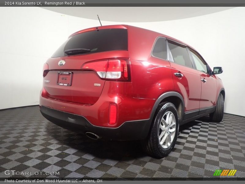 Remington Red / Black 2014 Kia Sorento LX