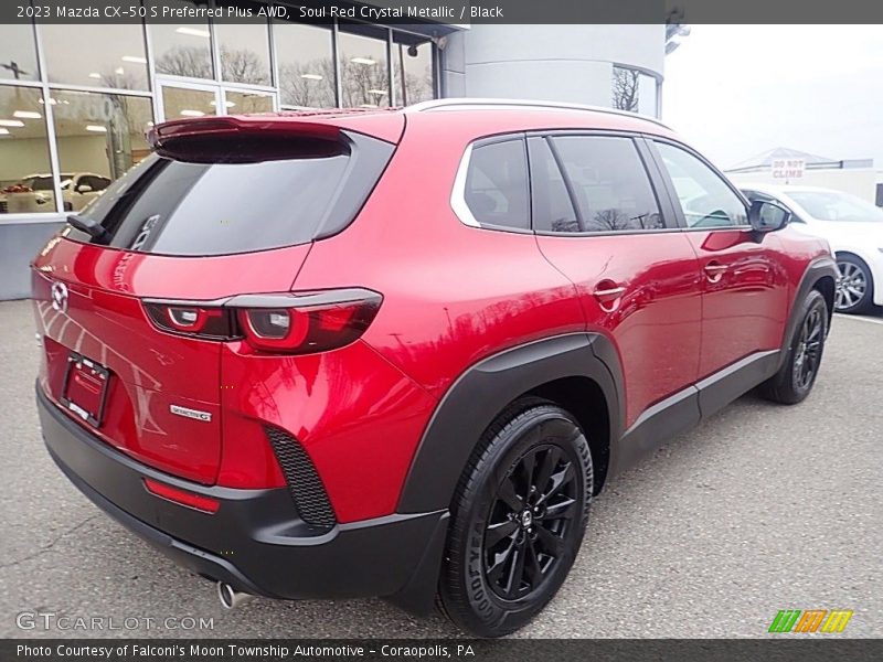 Soul Red Crystal Metallic / Black 2023 Mazda CX-50 S Preferred Plus AWD