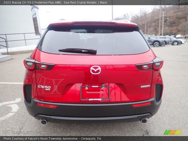 Soul Red Crystal Metallic / Black 2023 Mazda CX-50 S Preferred Plus AWD