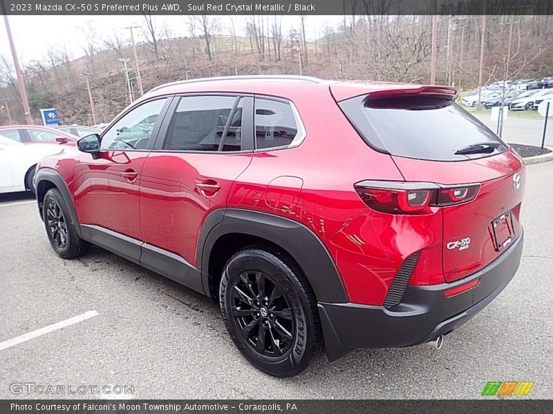 Soul Red Crystal Metallic / Black 2023 Mazda CX-50 S Preferred Plus AWD