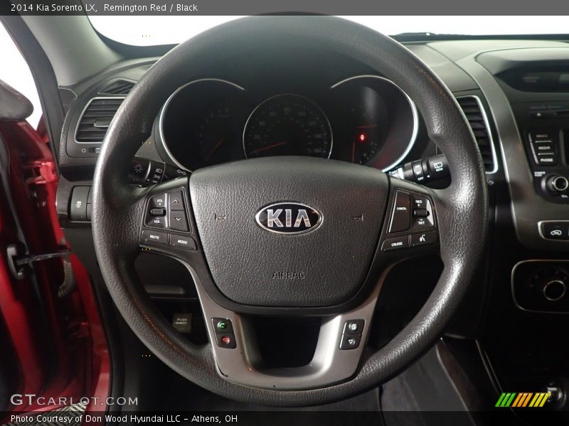 Remington Red / Black 2014 Kia Sorento LX