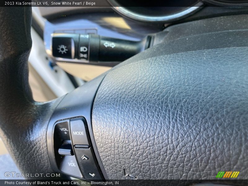 Snow White Pearl / Beige 2013 Kia Sorento LX V6