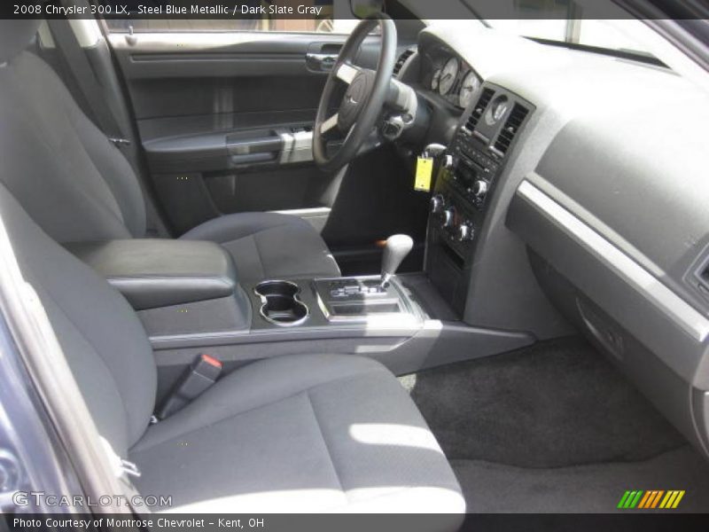Steel Blue Metallic / Dark Slate Gray 2008 Chrysler 300 LX